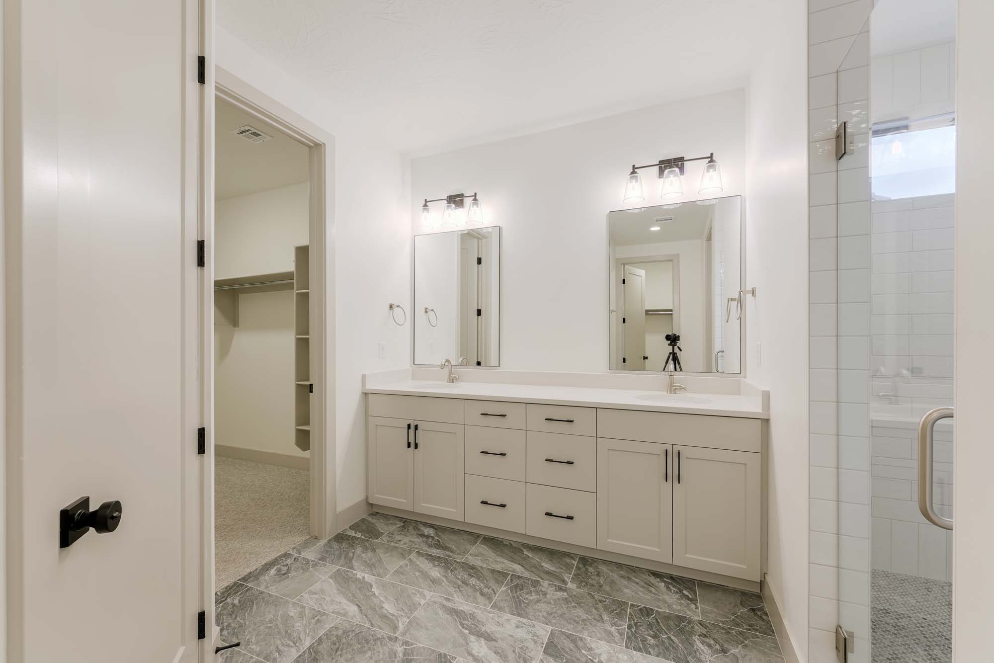 Primary Bathroom | Highland at SOLIS in Washington, UT by Cole West