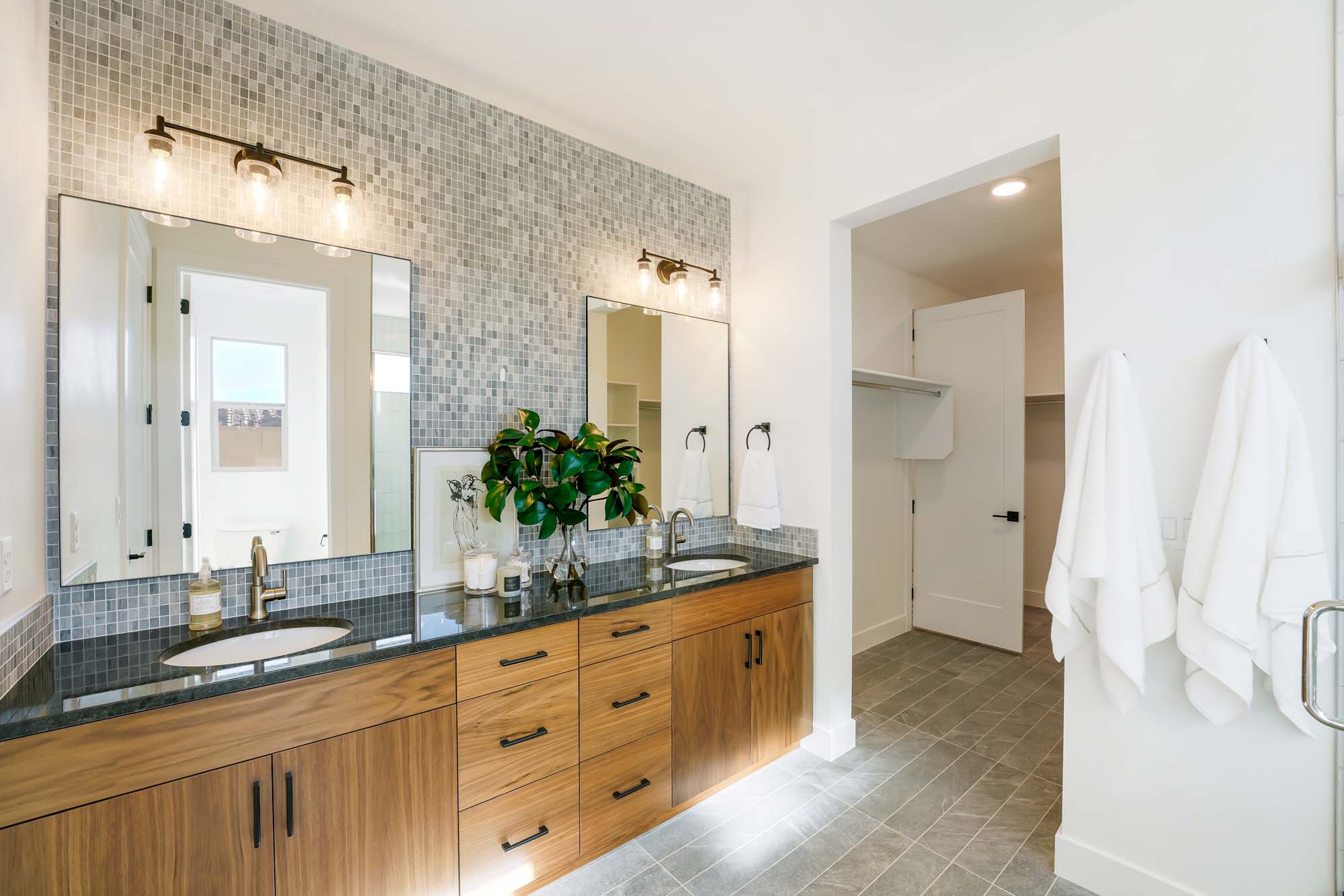 Primary Bathroom | Mesa at SOLIS in Washington, UT by Cole West