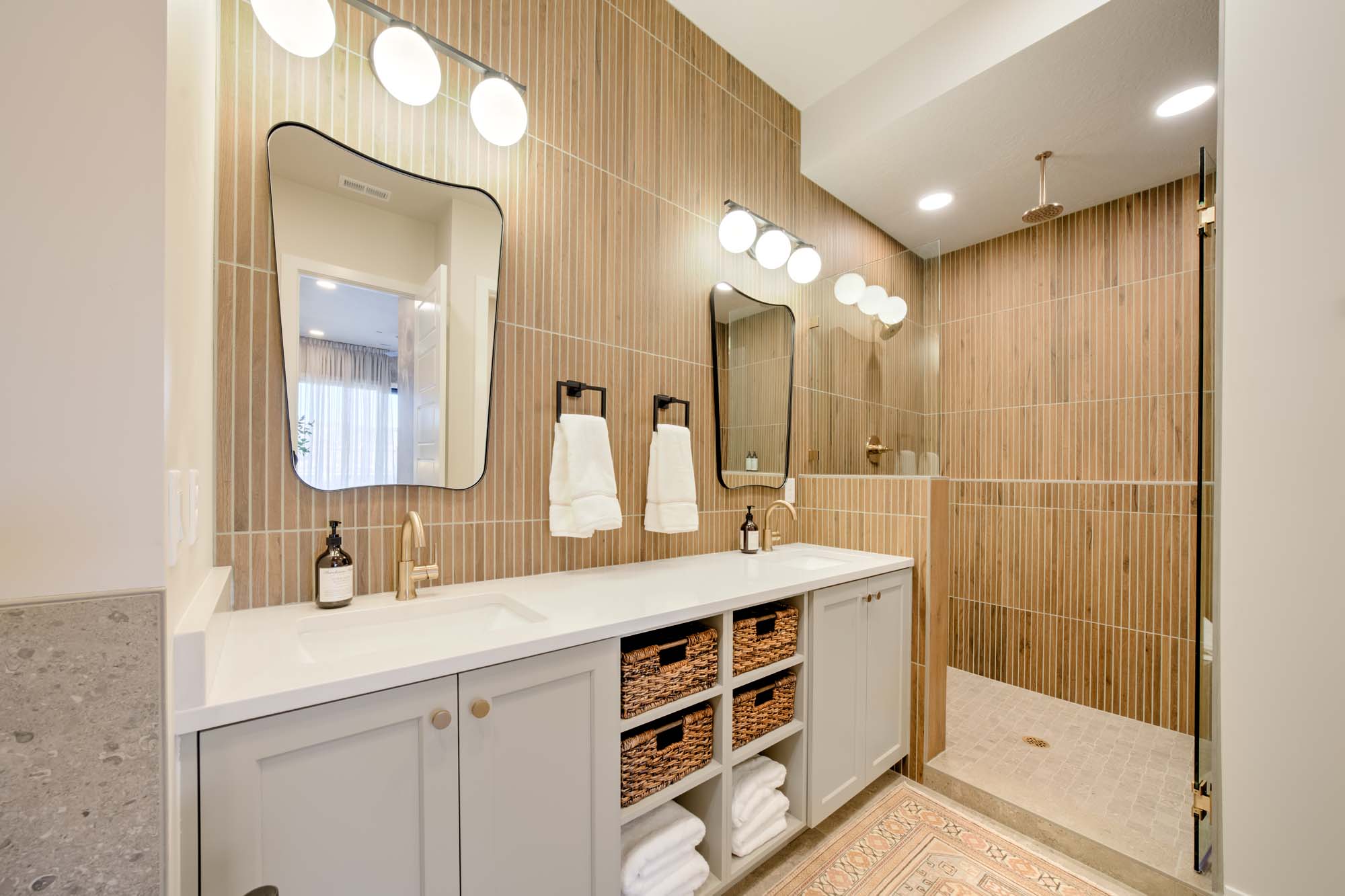 Primary Bathroom | Trinidad at ISLE in Washington, UT by Cole West