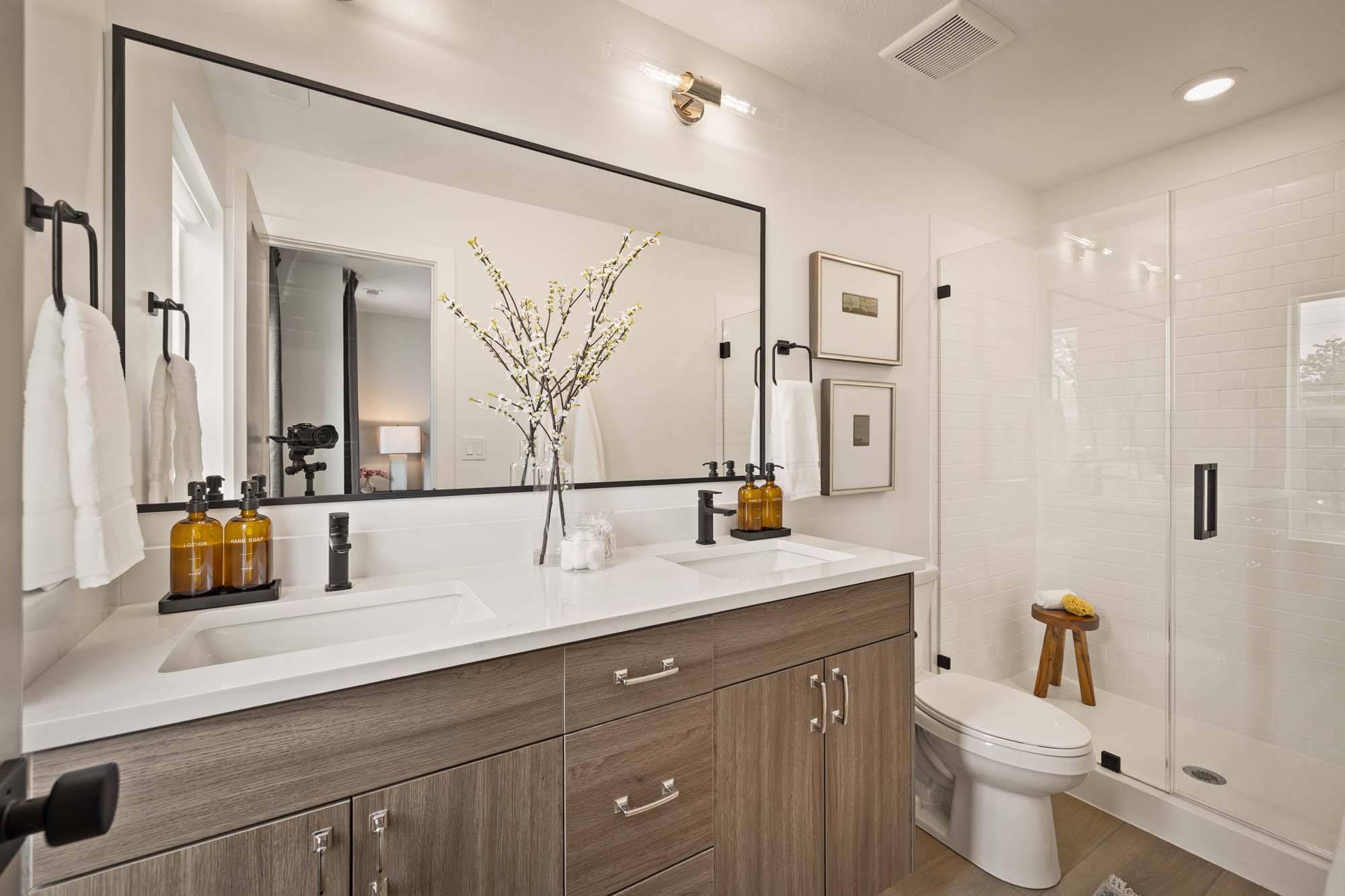 Primary Bathroom | Cambria C+ at theIVY in Millcreek, UT by Cole West