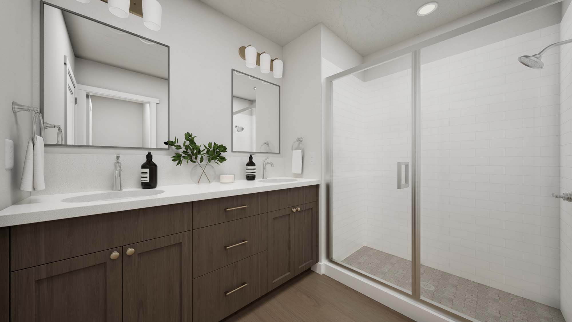 Primary Bathroom | Quartz II at SaltRock in Syracuse, UT by Cole West