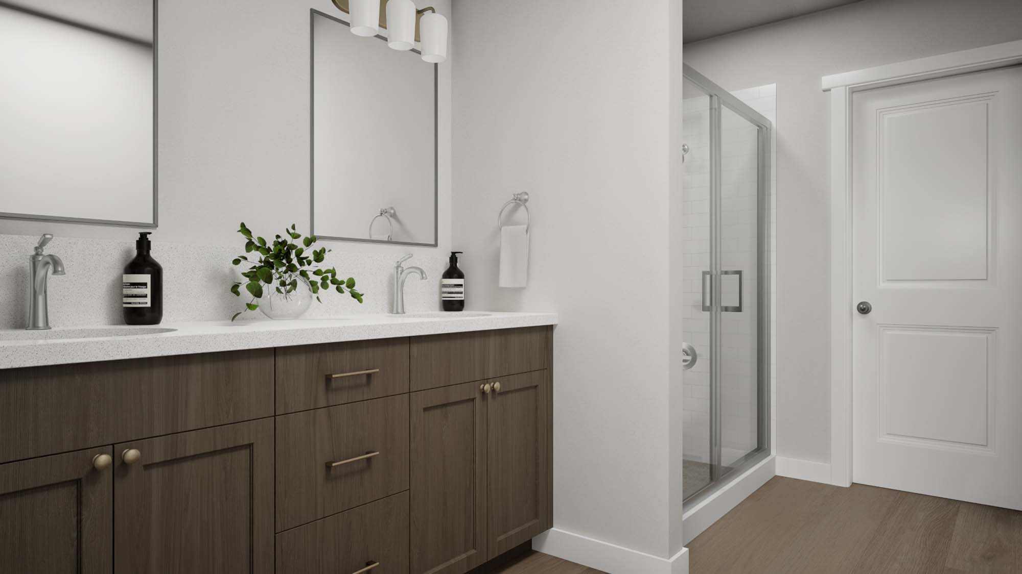 Primary Bathroom | Slate II at SaltRock in Syracuse, UT by Cole West
