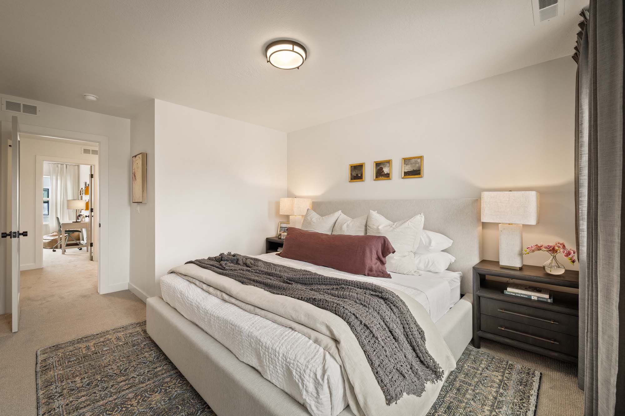 Primary Bedroom | Cambria C+ at theIVY in Millcreek, UT by Cole West