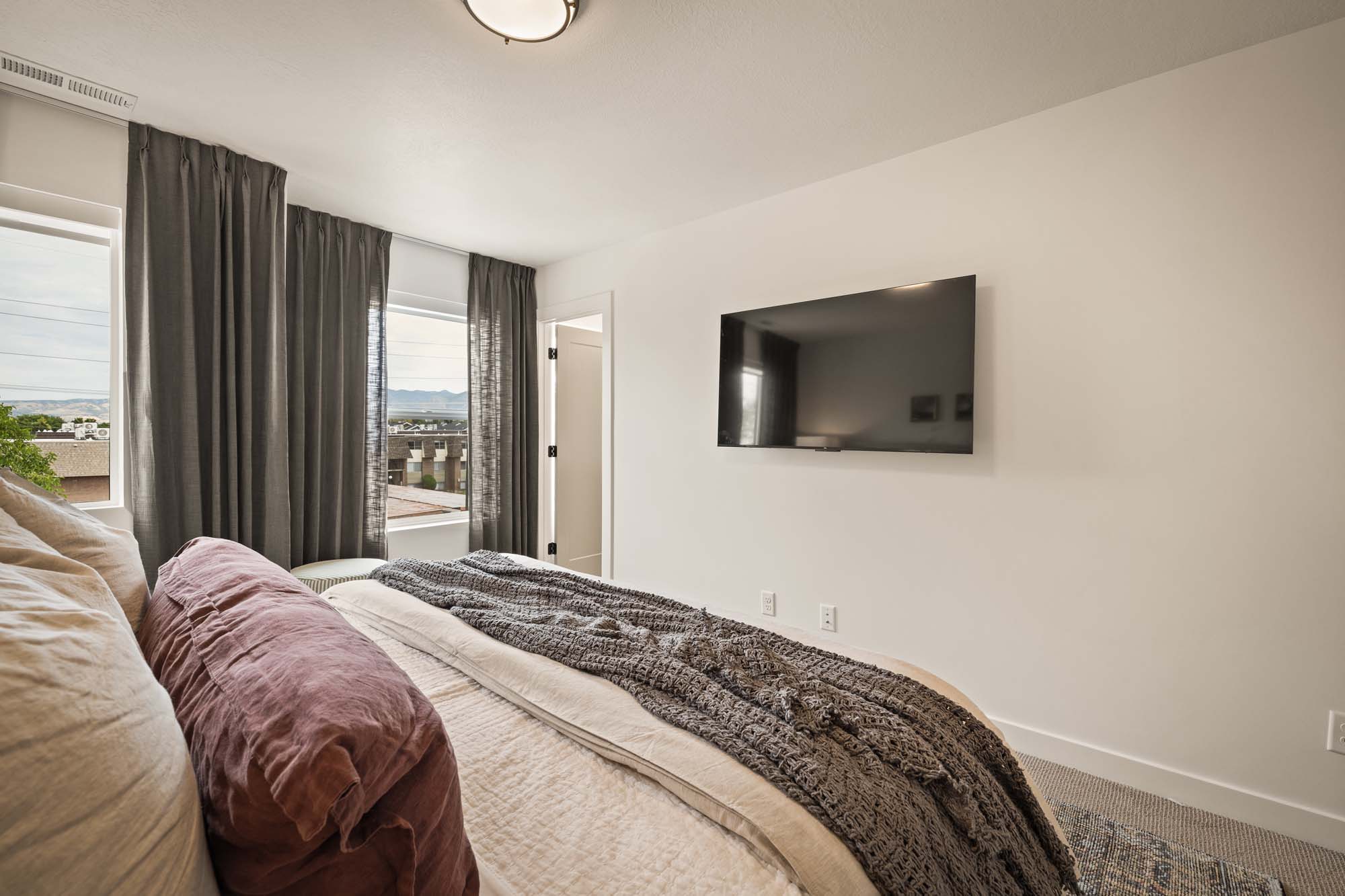 Primary Bedroom | Cambria C+ at theIVY in Millcreek, UT by Cole West