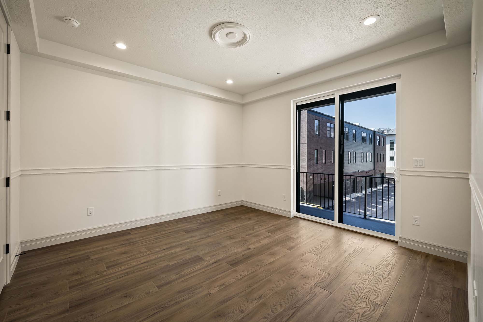 Primary Bedroom | Franklin C at theIRIS in Salt Lake City, UT by Cole West