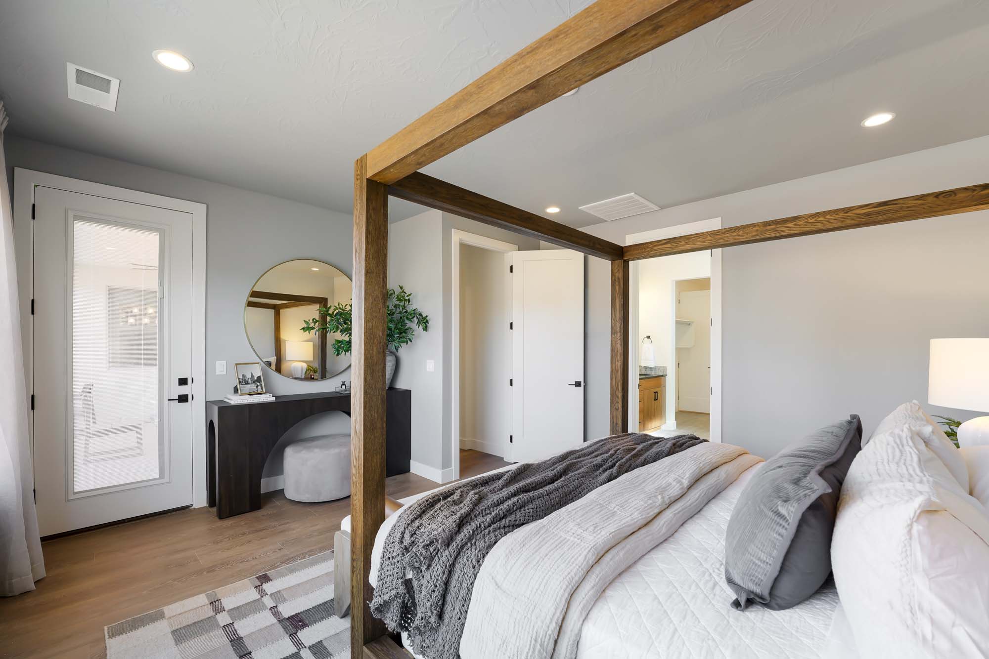 Primary Bedroom | Mesa at SOLIS in Washington, UT by Cole West