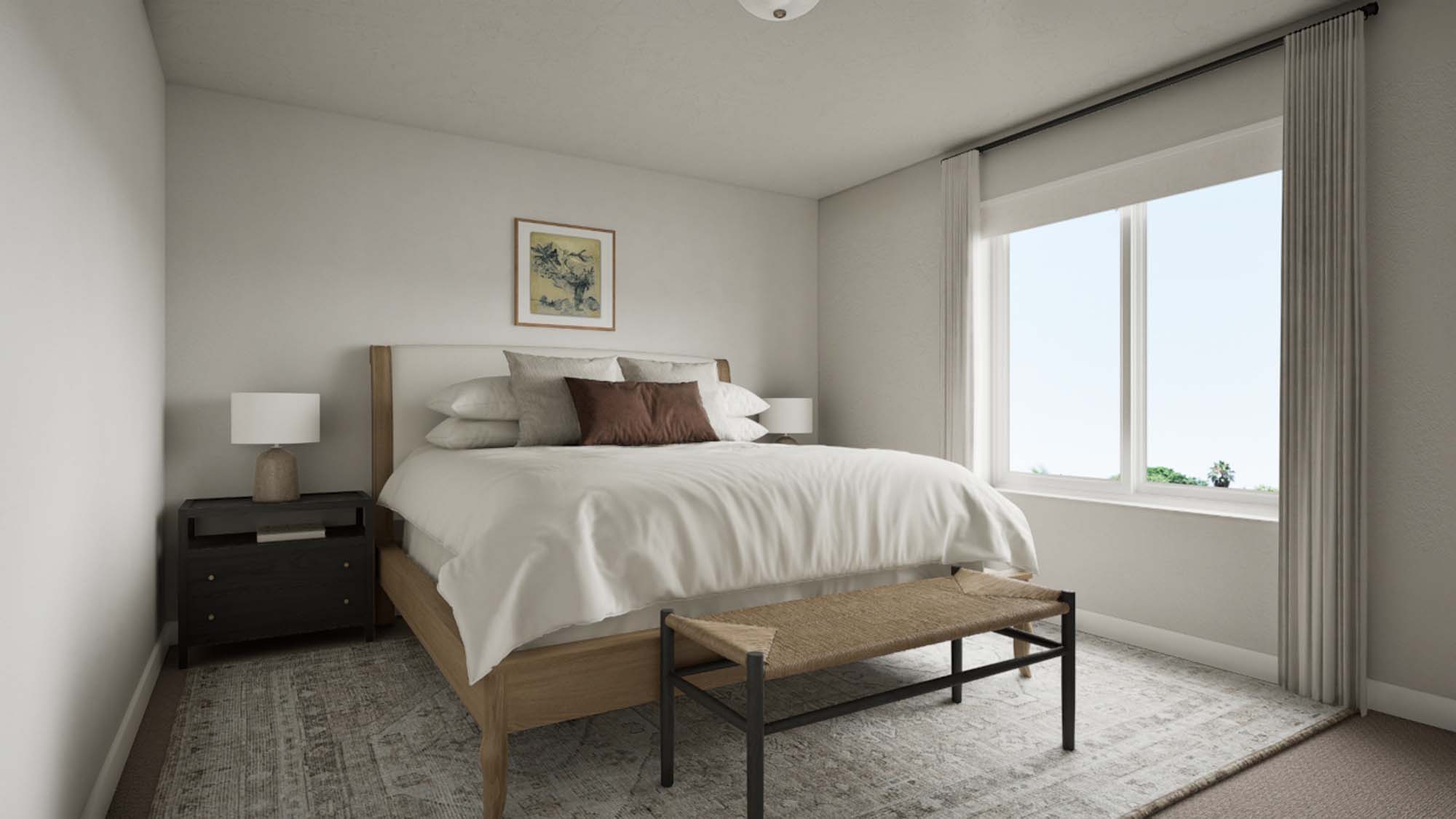 Primary Bedroom | Quartz I at SaltRock in Syracuse, UT by Cole West