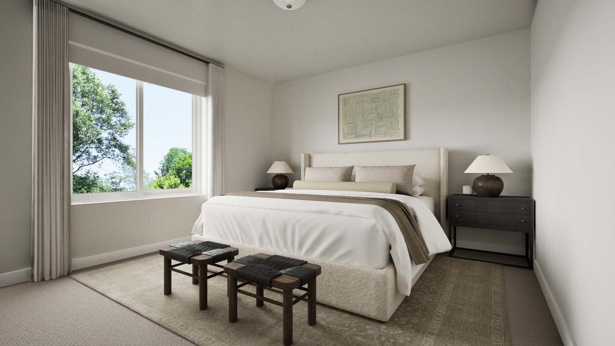 Primary Bedroom | Quartz II at SaltRock in Syracuse, UT by Cole West