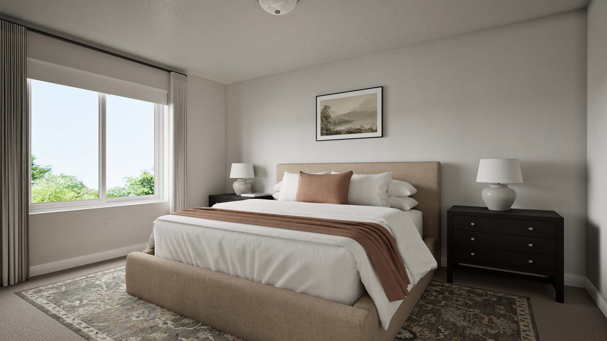 Primary Bedroom | Quartz IV at SaltRock in Syracuse, UT by Cole West