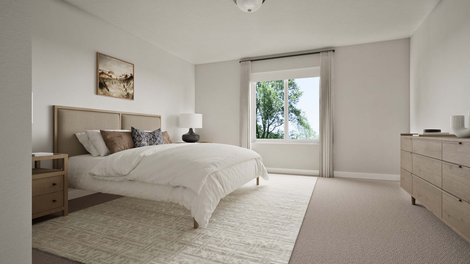 Primary Bedroom | Slate IV at SaltRock in Syracuse, UT by Cole West