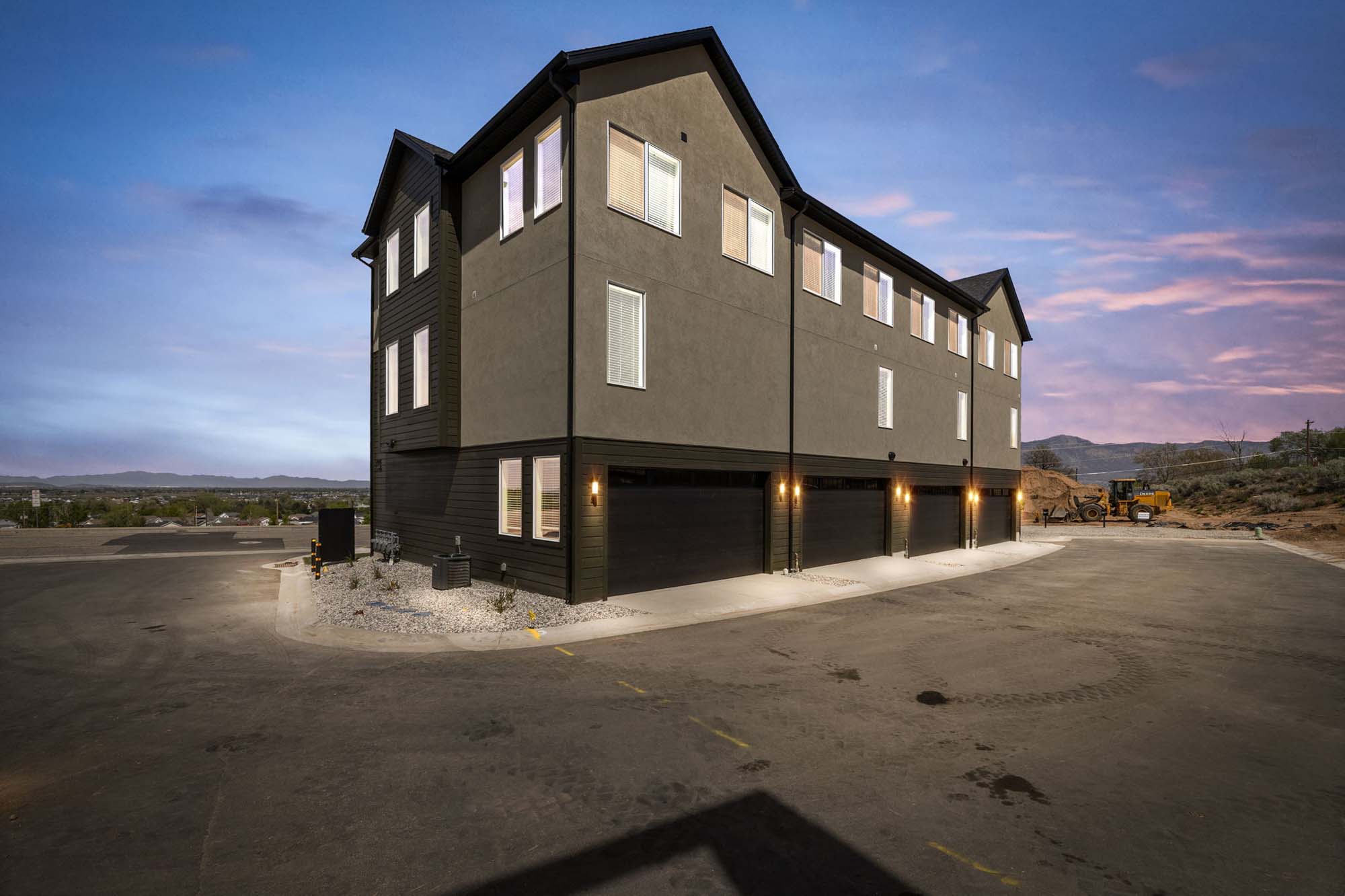 Rear Exterior | Cambria E Exterior Units at theHAZEL in Roy, UT by Cole West