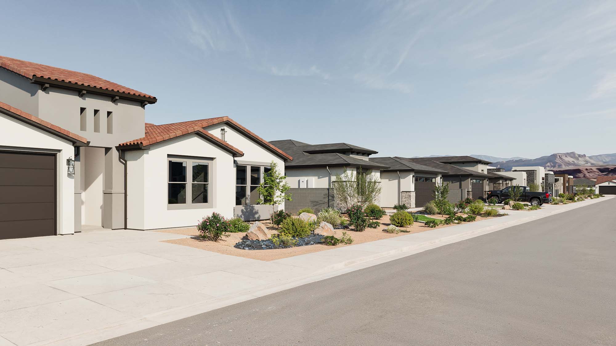 Streetscape | Everest at CIELO in Washington, UT by Cole West