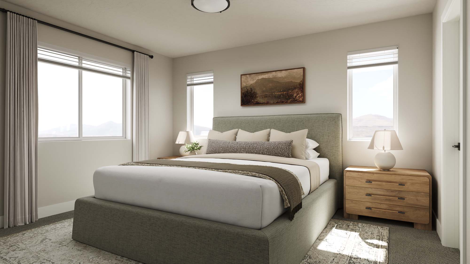 Primary Bedroom | Olive at Vera in Santa Clara, Utah by Cole West