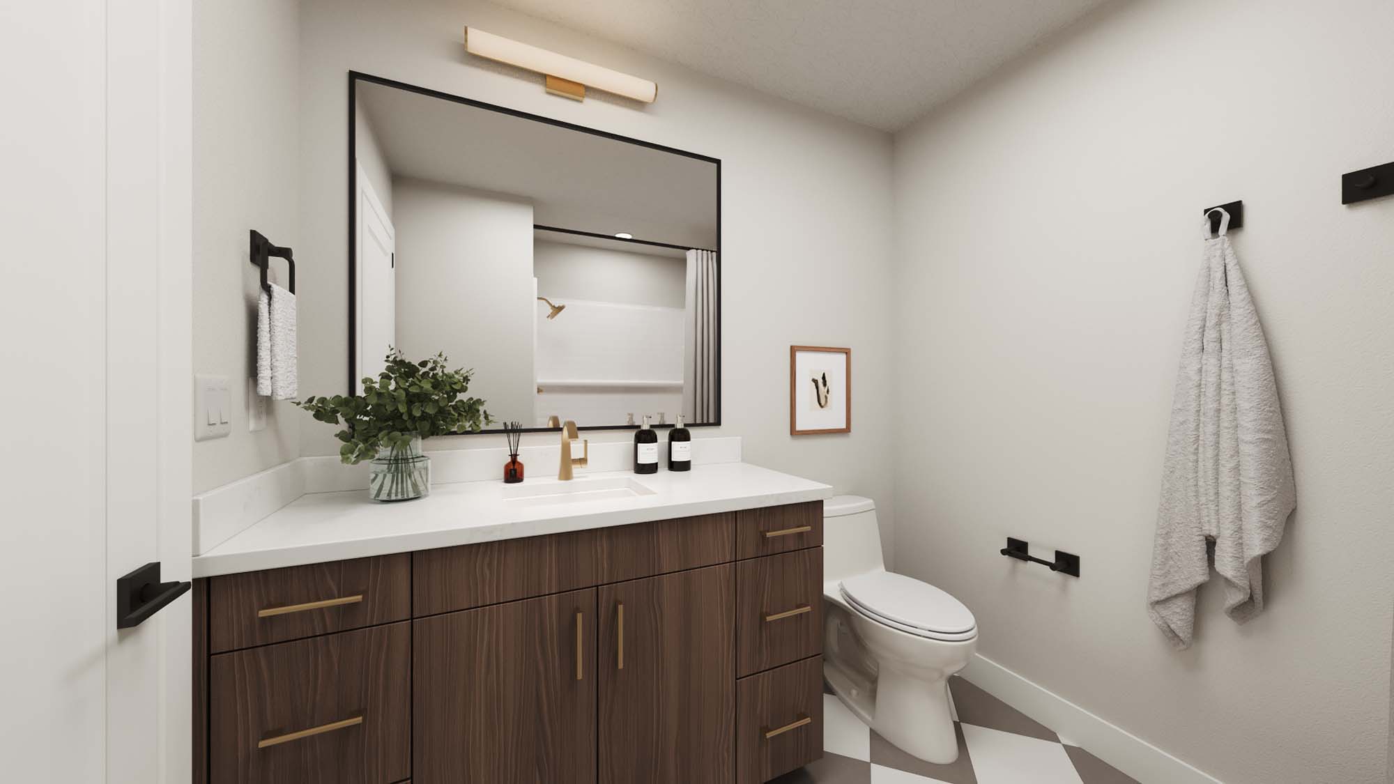 Bathroom – Package A | Iris at Vera in Santa Clara, Utah by Cole West