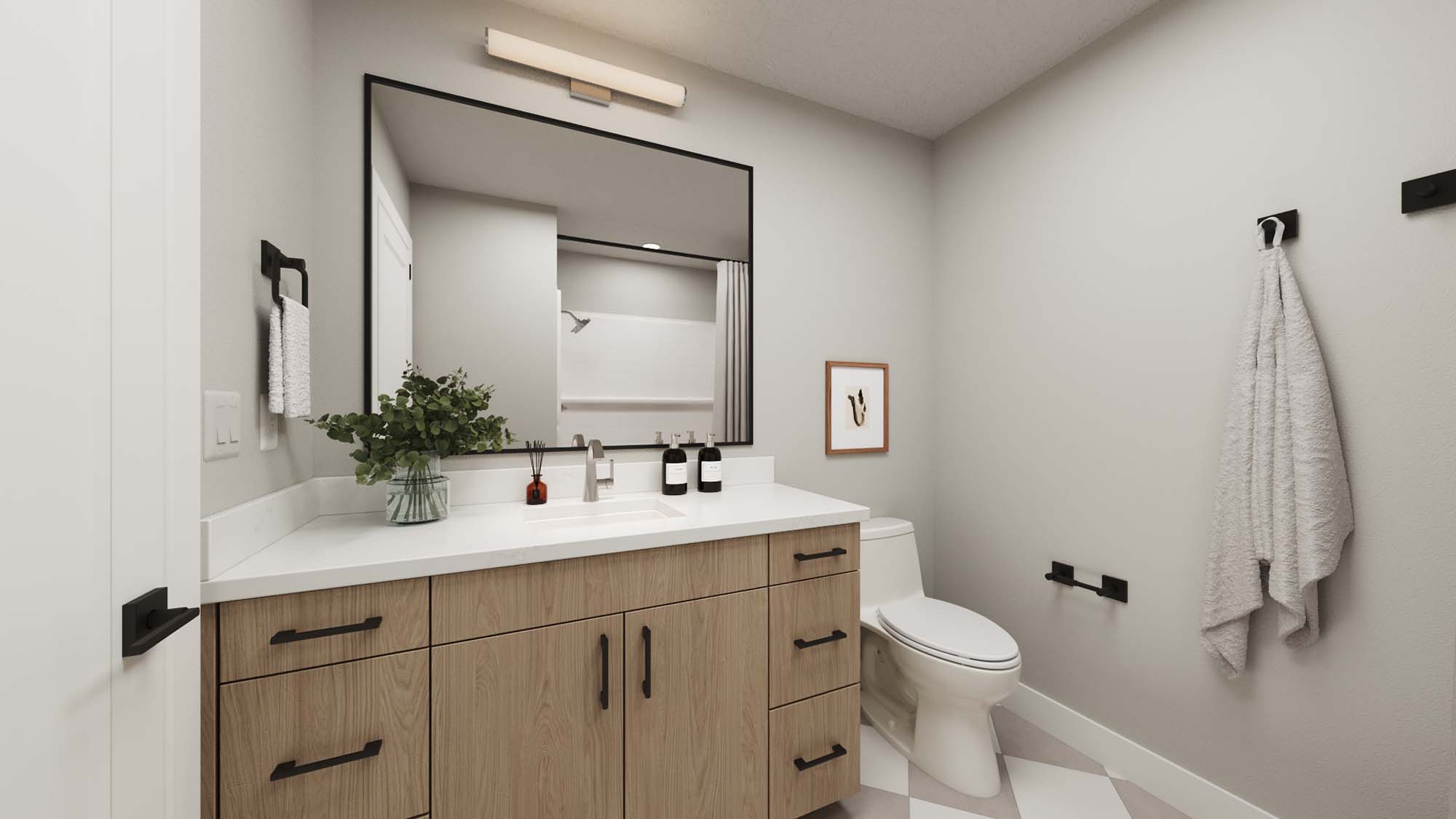 Bathroom – Package B | Iris at Vera in Santa Clara, Utah by Cole West