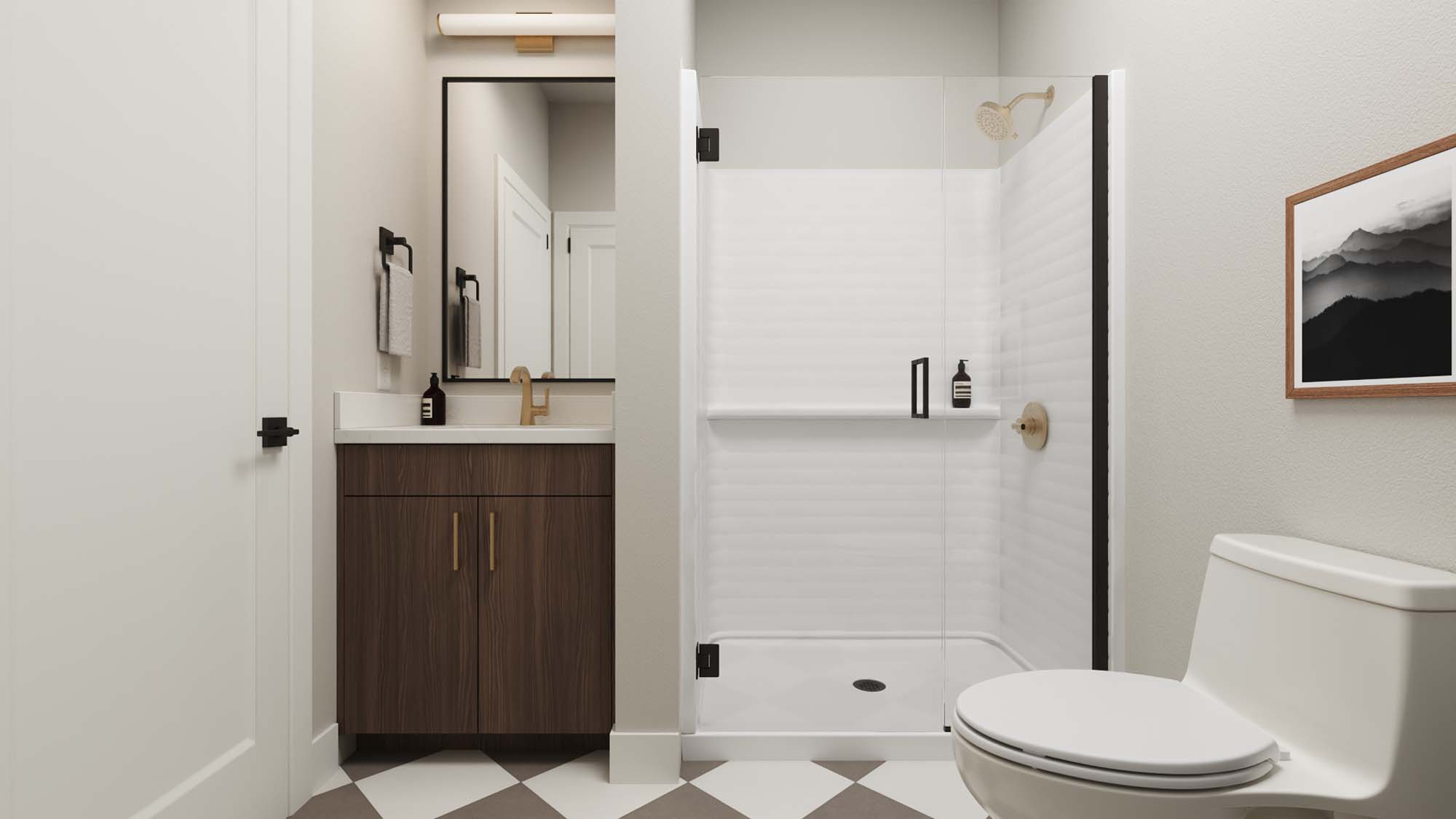 Bathroom 2 – Package A | Rowan at Vera in Santa Clara, Utah by Cole West
