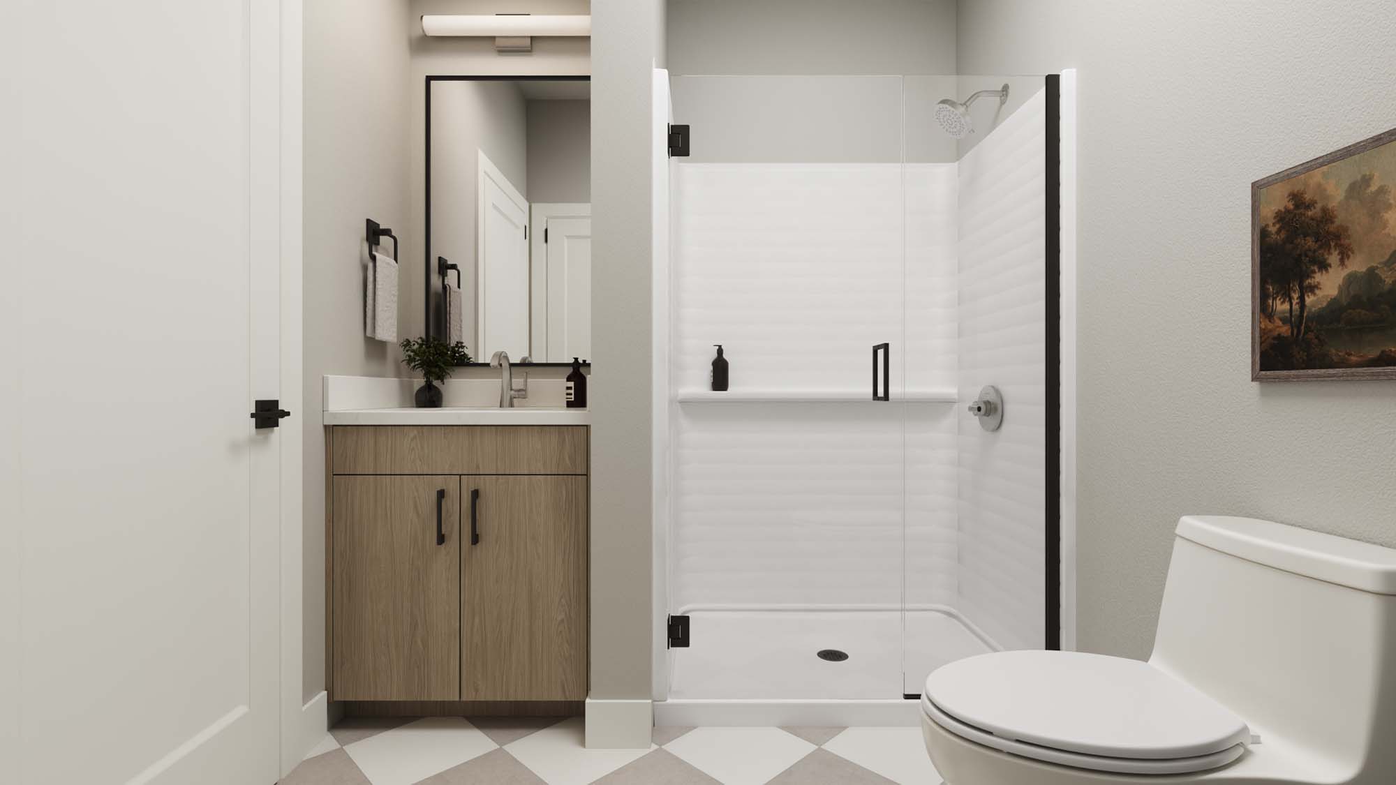 Bathroom 2 – Package B | Linden at Vera in Santa Clara, Utah by Cole West