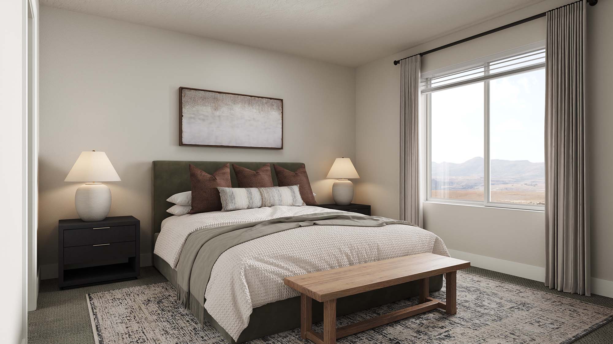 Bedroom | Iris at Vera in Santa Clara, Utah by Cole West