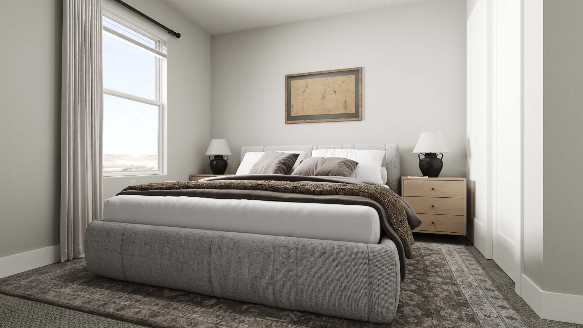 Bedroom 2 | Rowan at Vera in Santa Clara, Utah by Cole West
