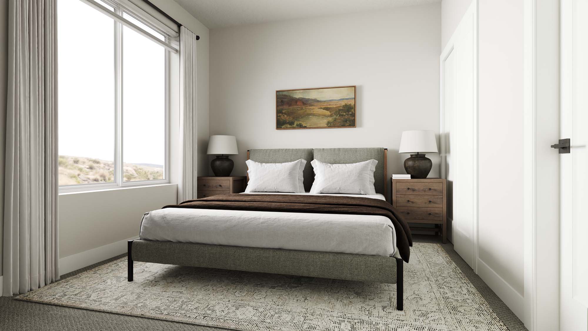 Bedroom 2 | Linden at Vera in Santa Clara, Utah by Cole West