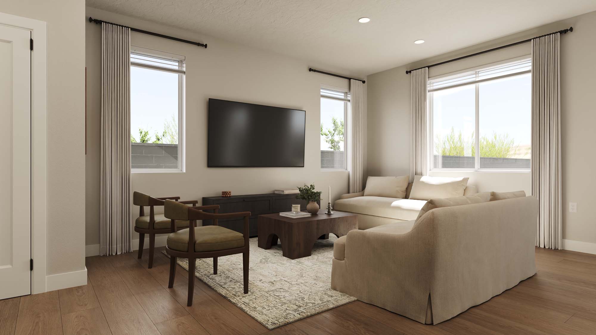 Living Room | Olive at Vera in Santa Clara, Utah by Cole West