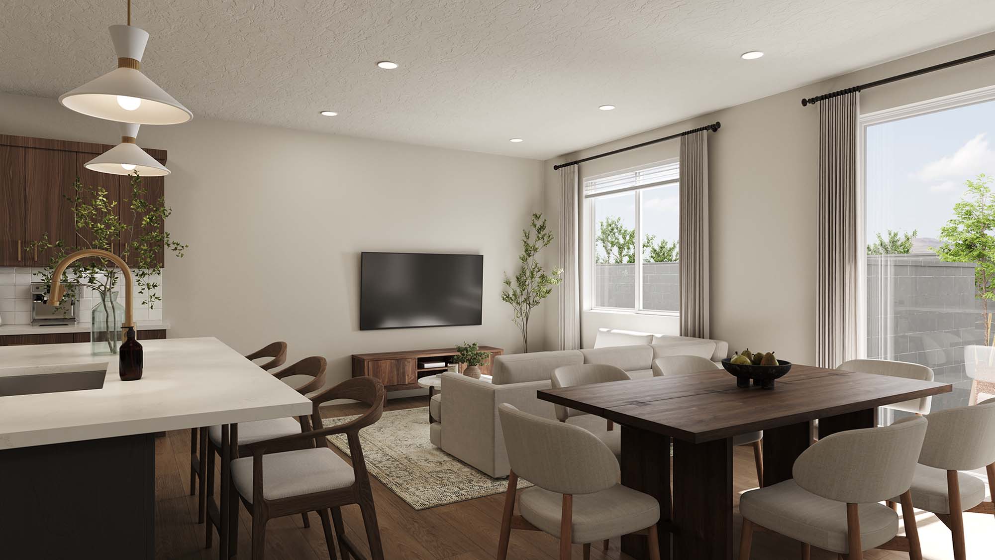 Living Room | Alder at Vera in Santa Clara, Utah by Cole West