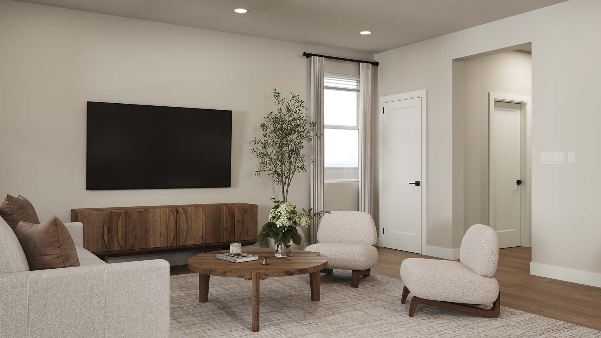 Living Room | Cliffrose at Vera in Santa Clara, Utah by Cole West