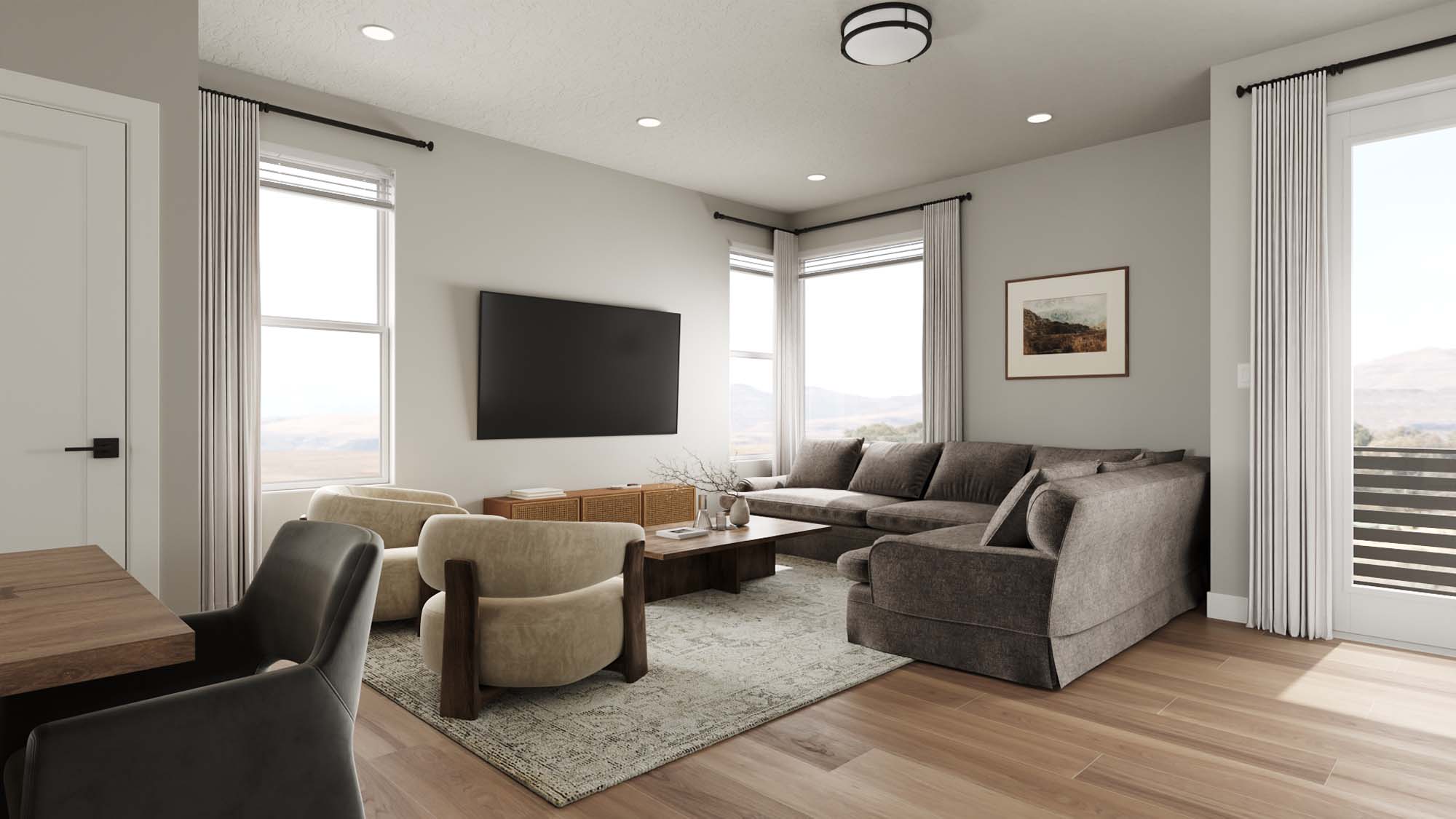 Living Room | Rowan at Vera in Santa Clara, Utah by Cole West