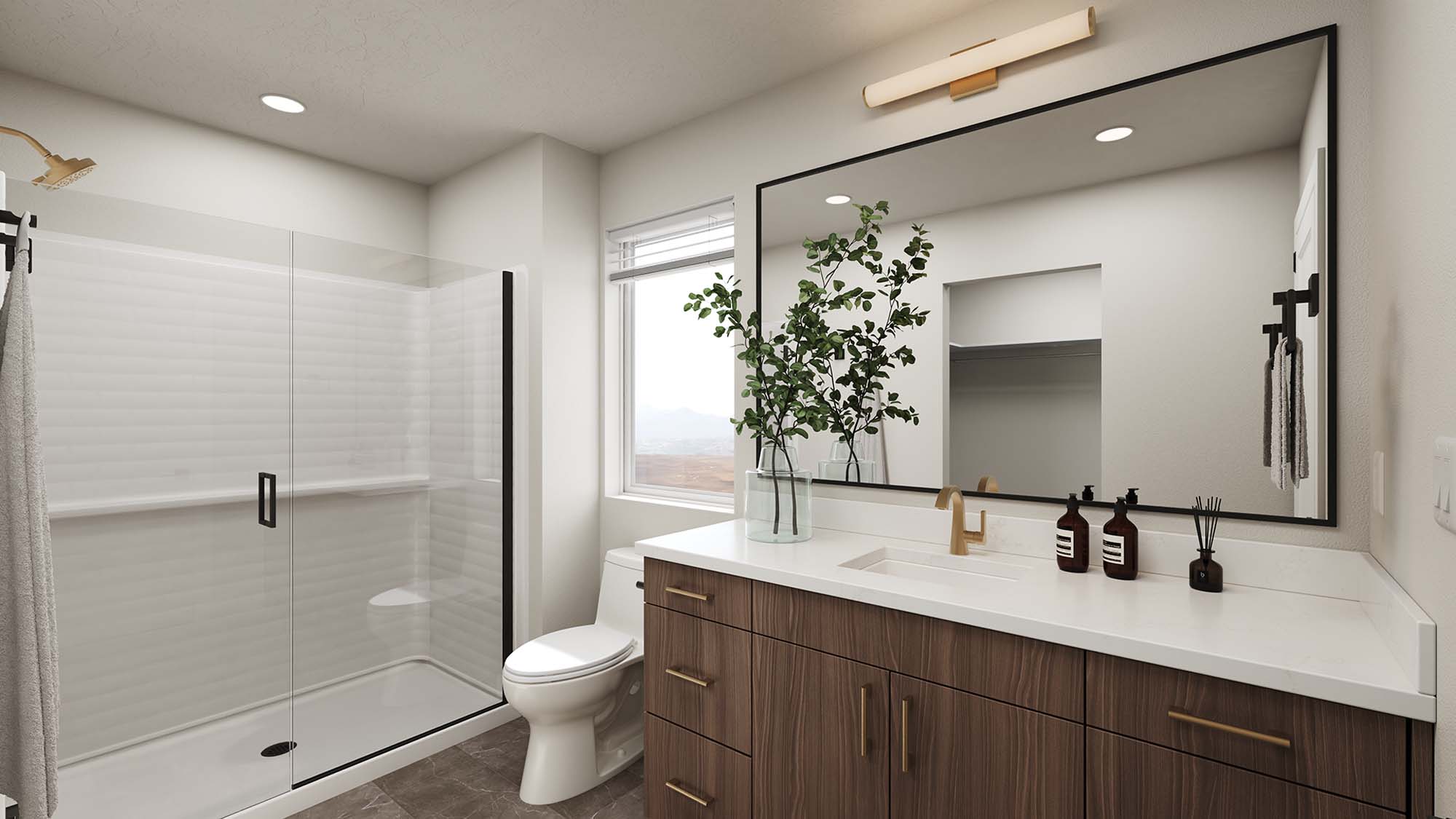 Owners Bathroom – Package A | Cedar at Vera in Santa Clara, Utah by Cole West