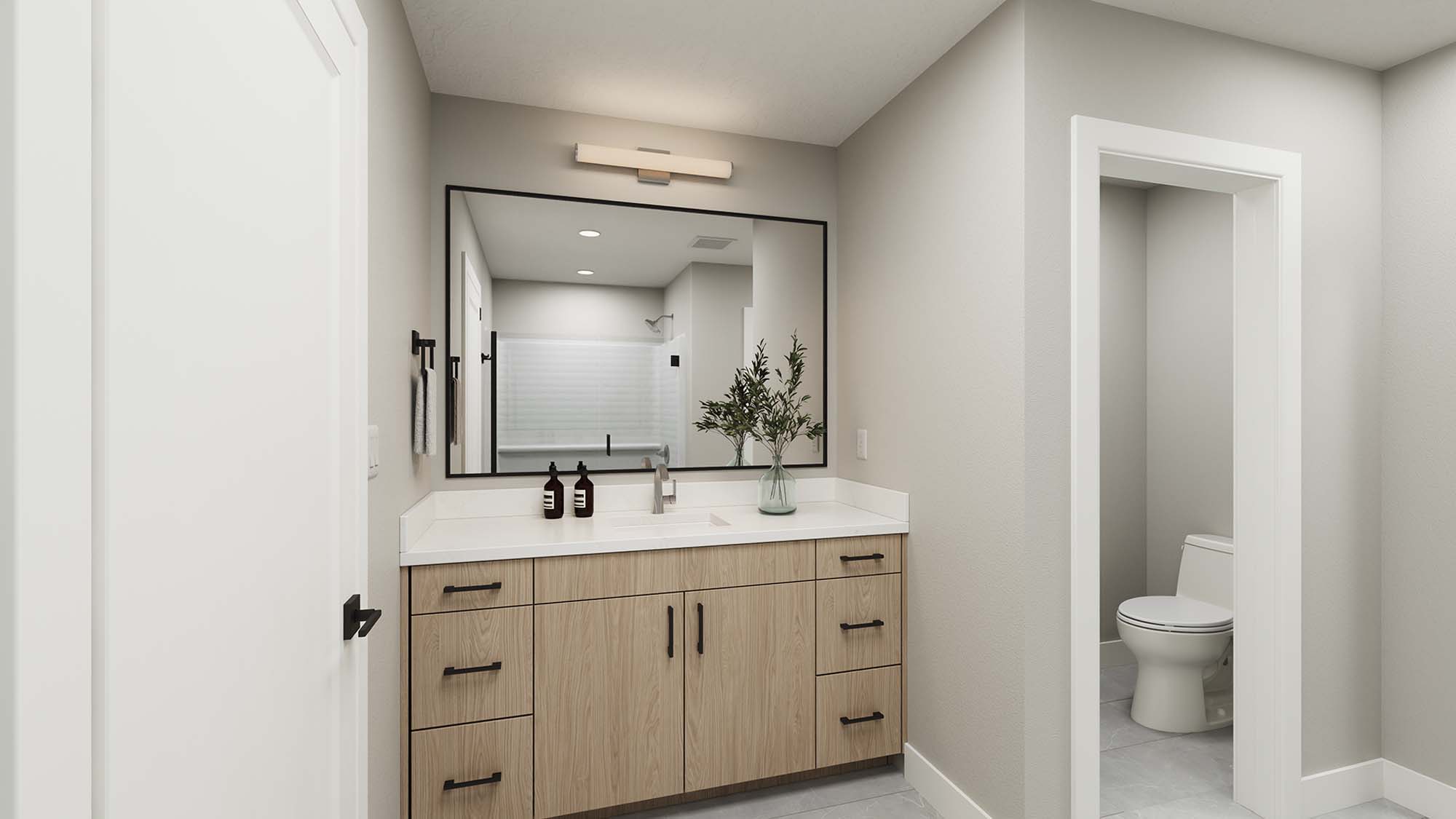 Secondary Bathroom – Package B | Alder at Vera in Santa Clara, Utah by Cole West