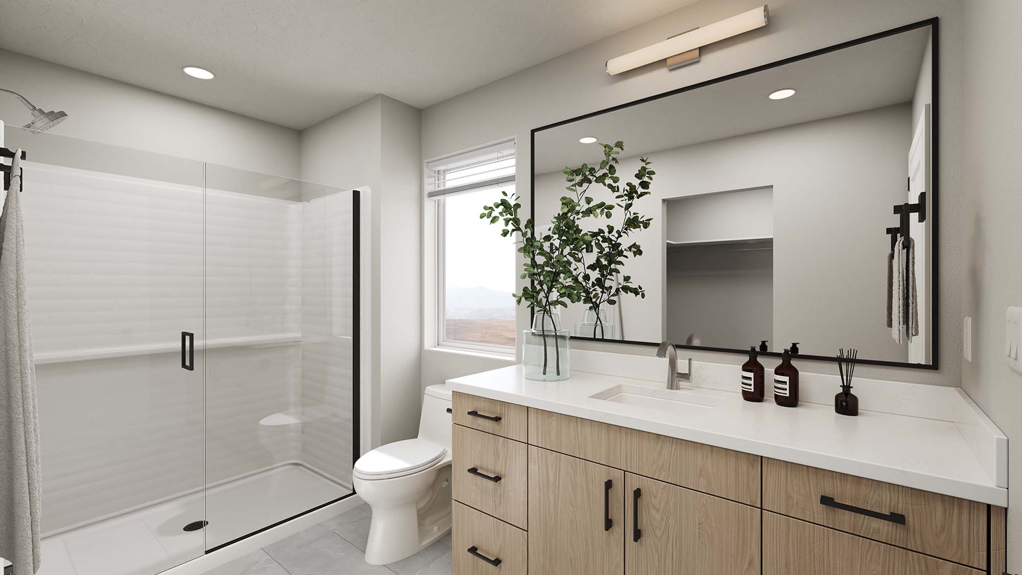 Owners Bathroom – Package B | Cedar at Vera in Santa Clara, Utah by Cole West