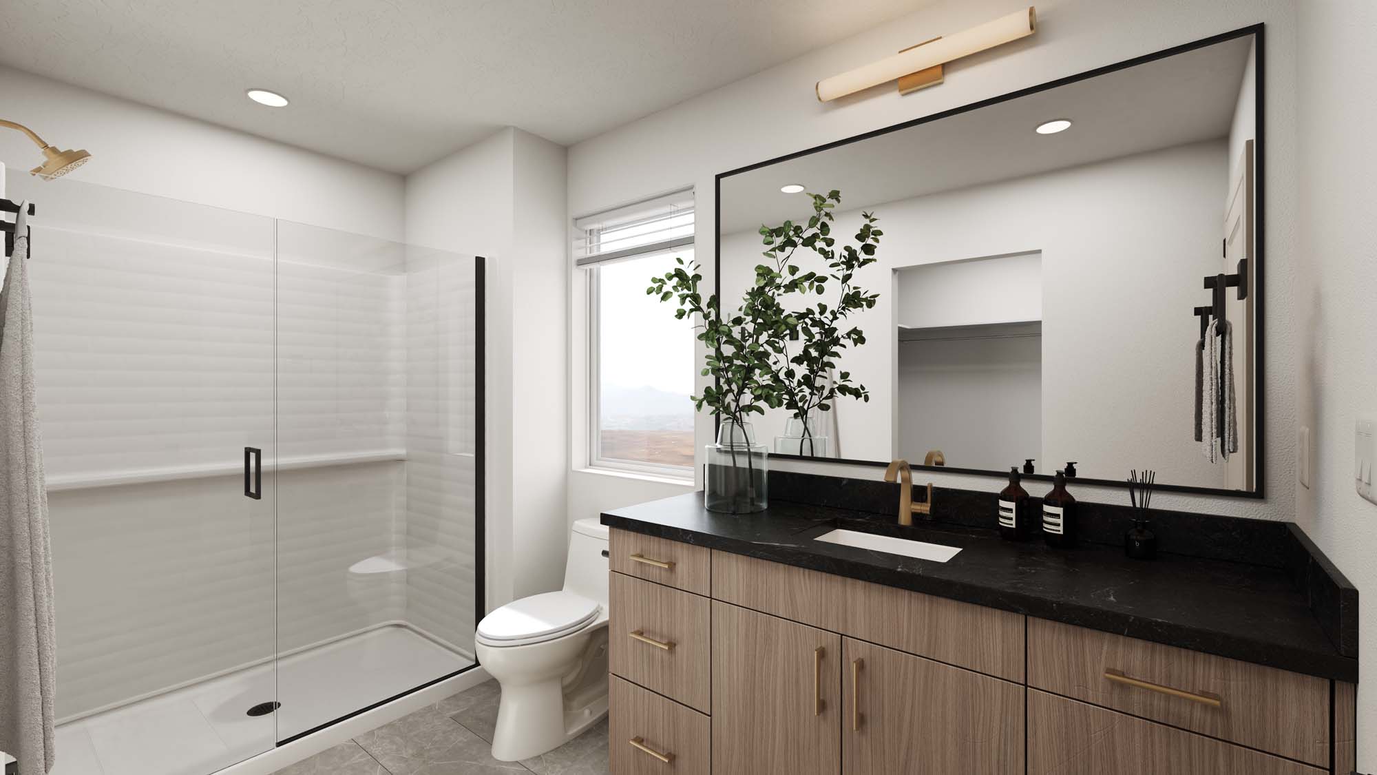 Owners Bathroom – Package C | Cedar at Vera in Santa Clara, Utah by Cole West