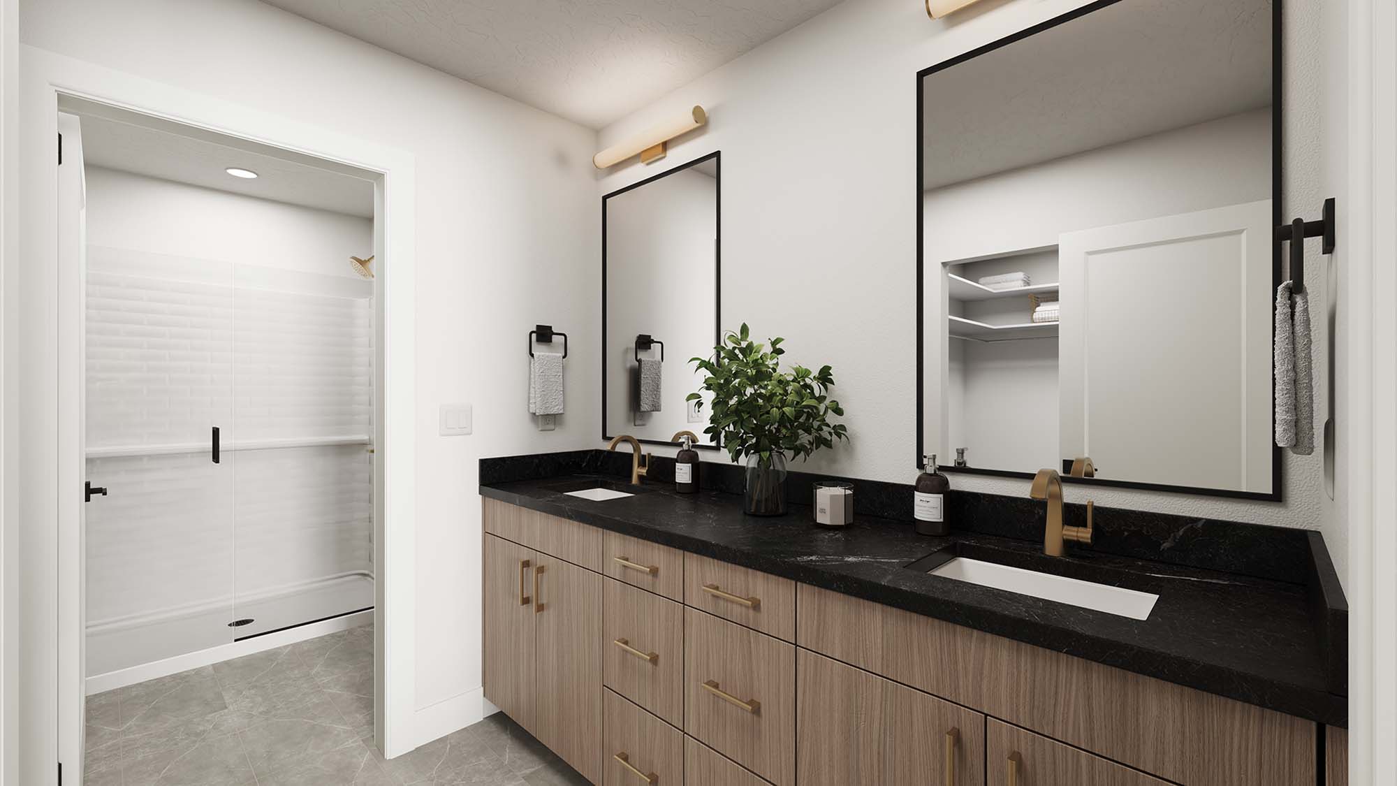 Owners Bathroom – Package C | Iris at Vera in Santa Clara, Utah by Cole West