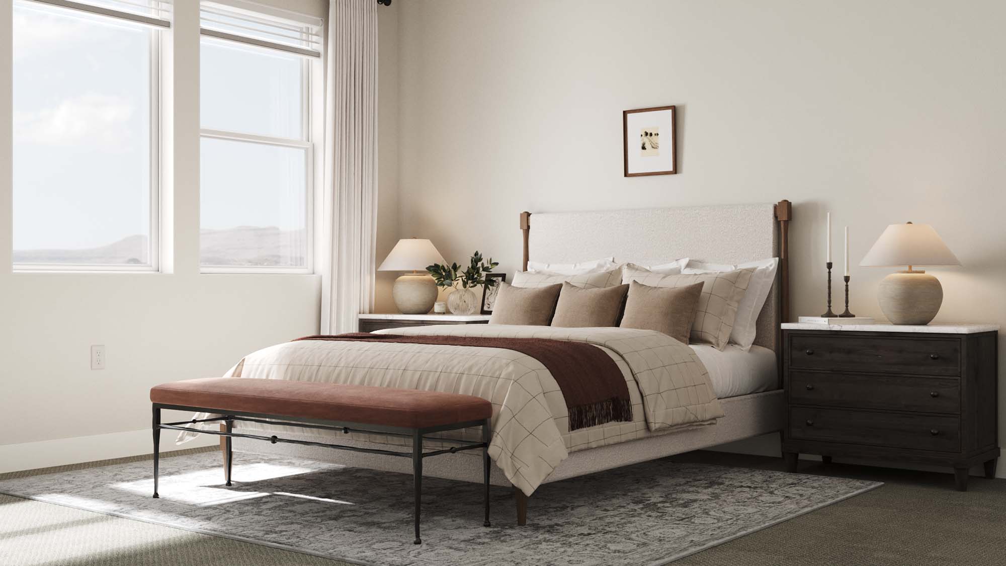 Owners Bedroom | Cliffrose at Vera in Santa Clara, Utah by Cole West
