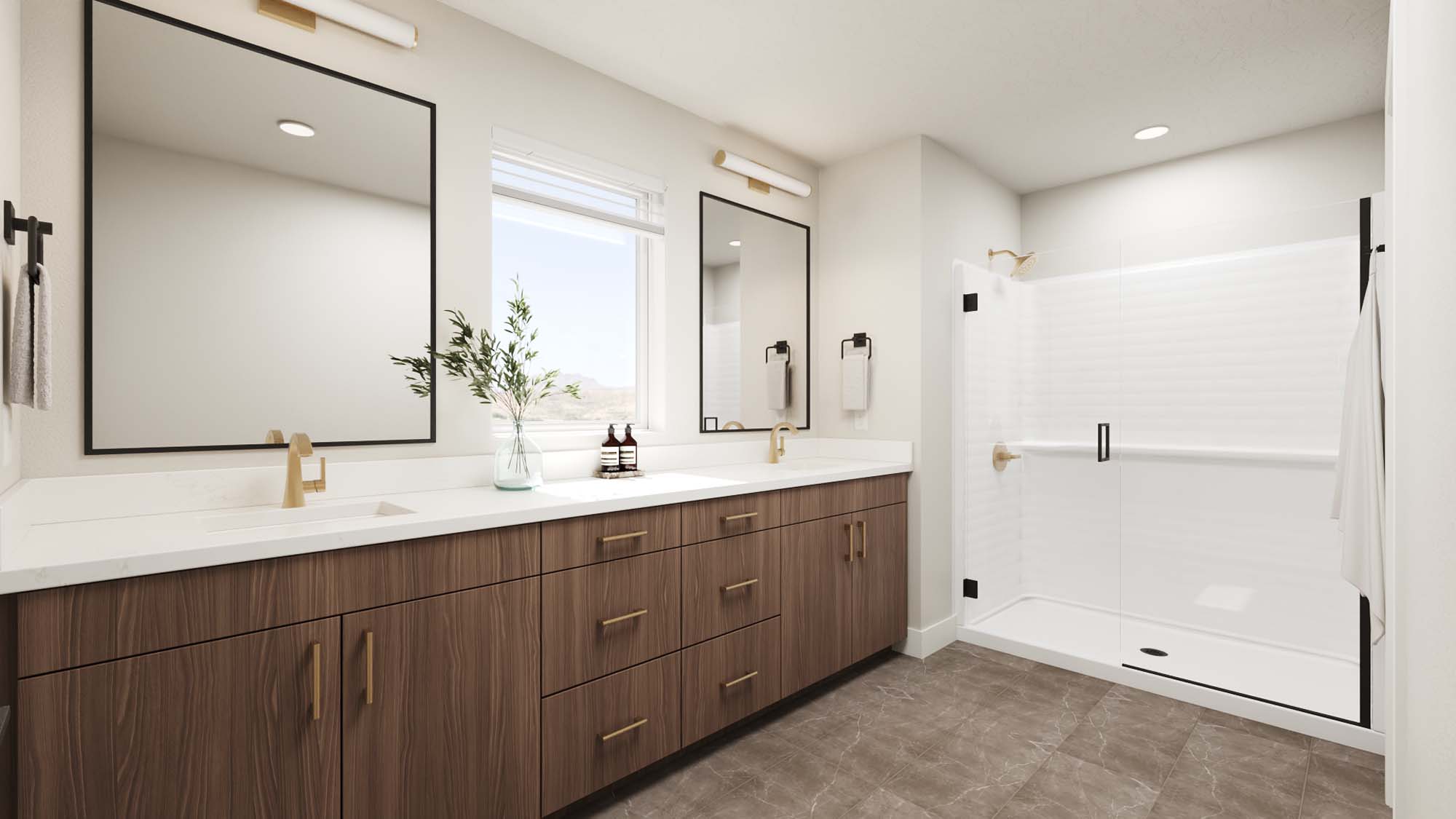 Primary Bathroom – Package A | Olive at Vera in Santa Clara, Utah by Cole West