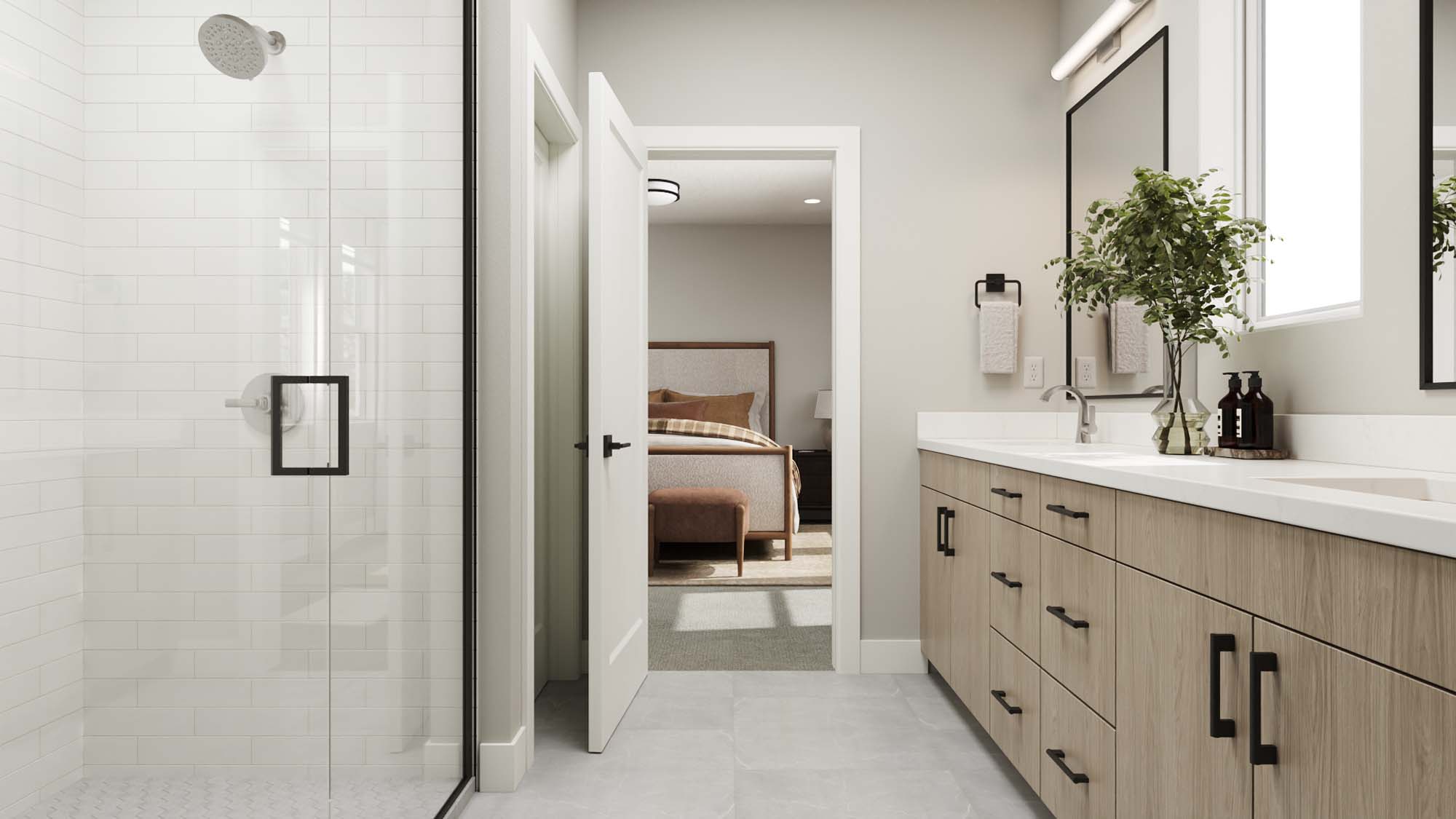 Primary Bathroom – Package B | Grapevine at Vera in Santa Clara, Utah by Cole West