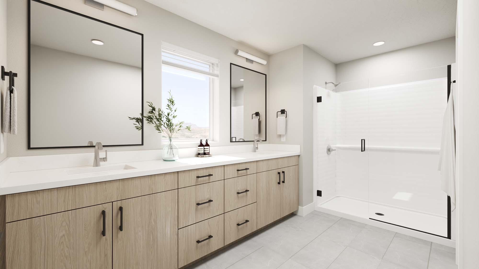 Primary Bathroom – Package B | Olive at Vera in Santa Clara, Utah by Cole West