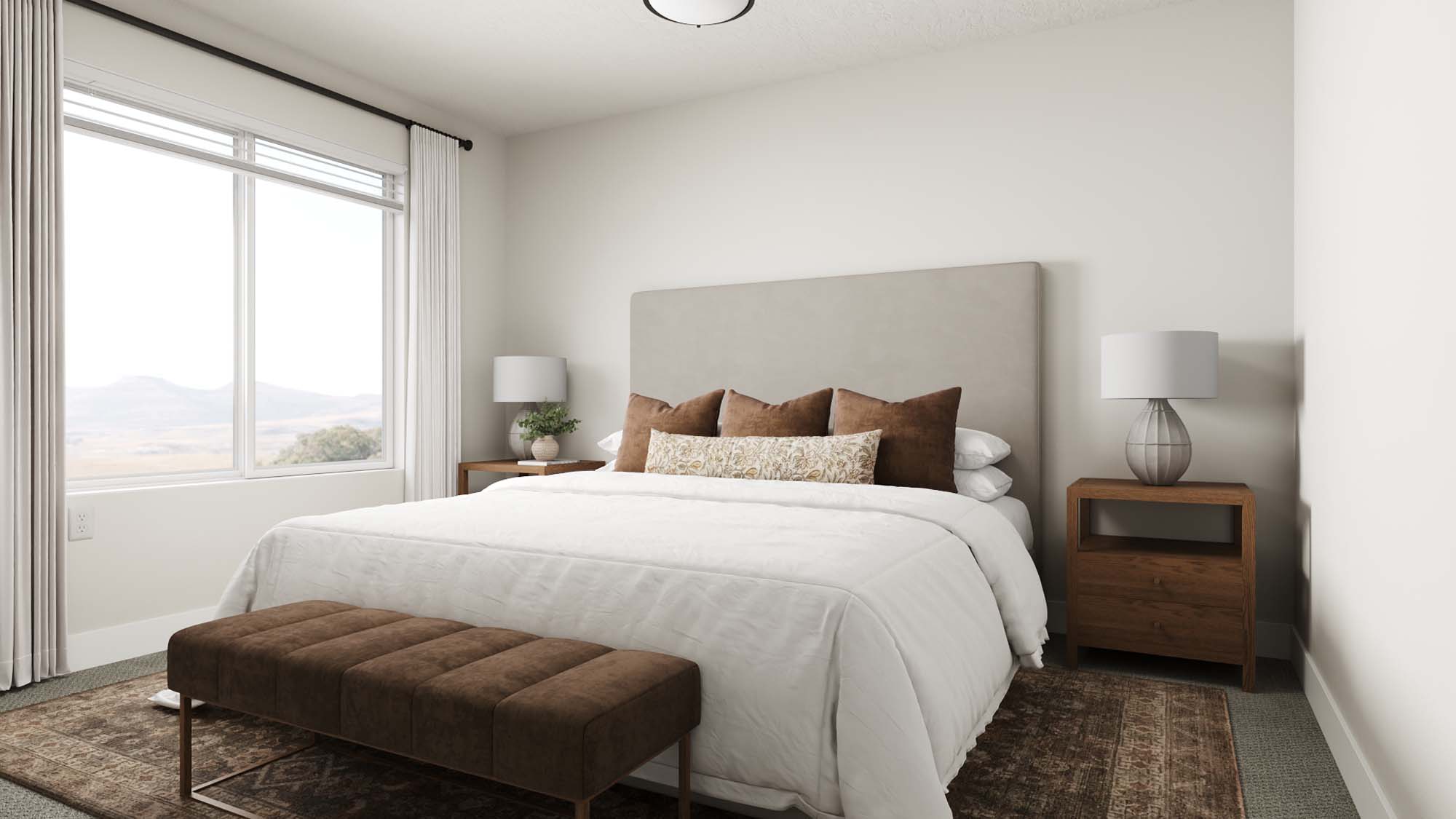 Primary Bedroom | Linden at Vera in Santa Clara, Utah by Cole West