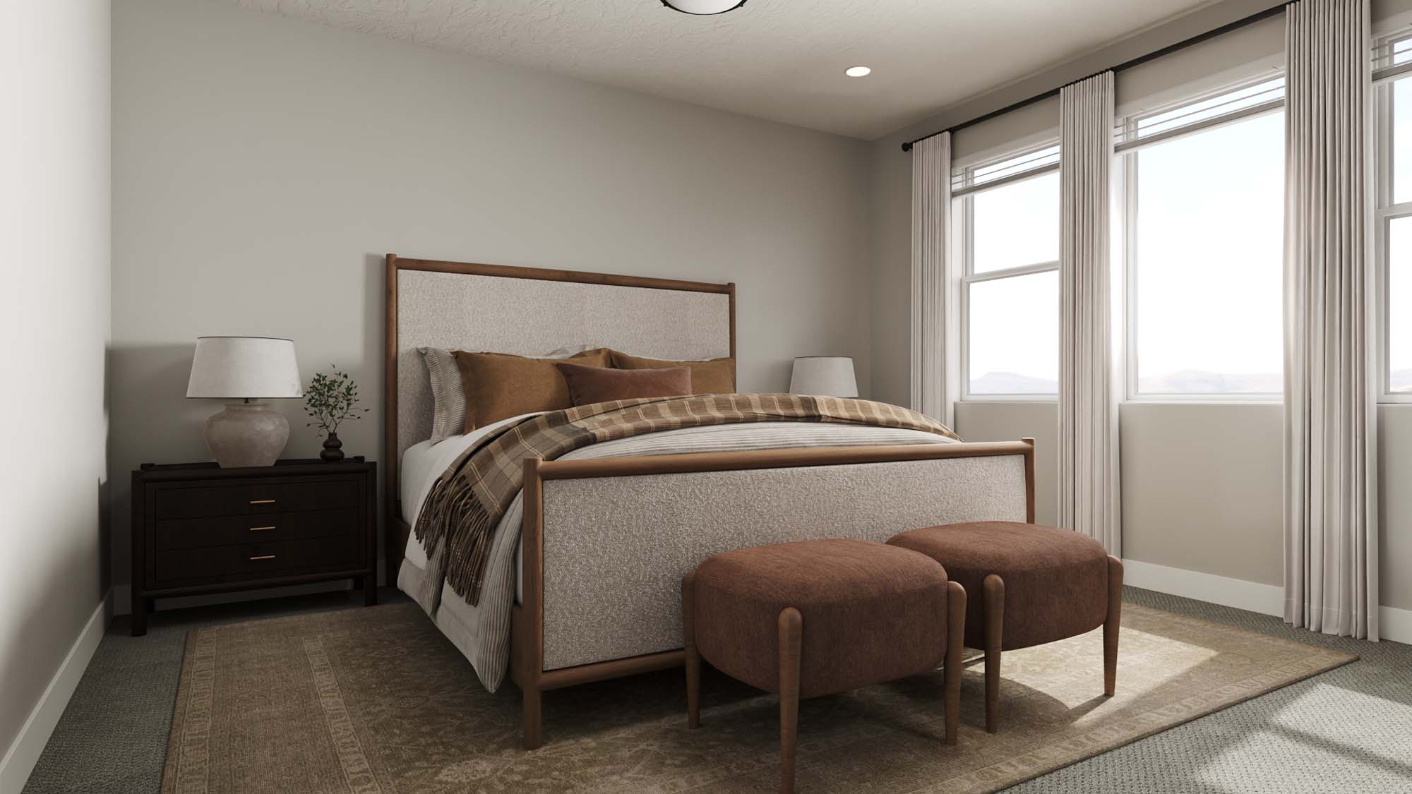 Primary Bedroom | Grapevine at Vera in Santa Clara, Utah by Cole West