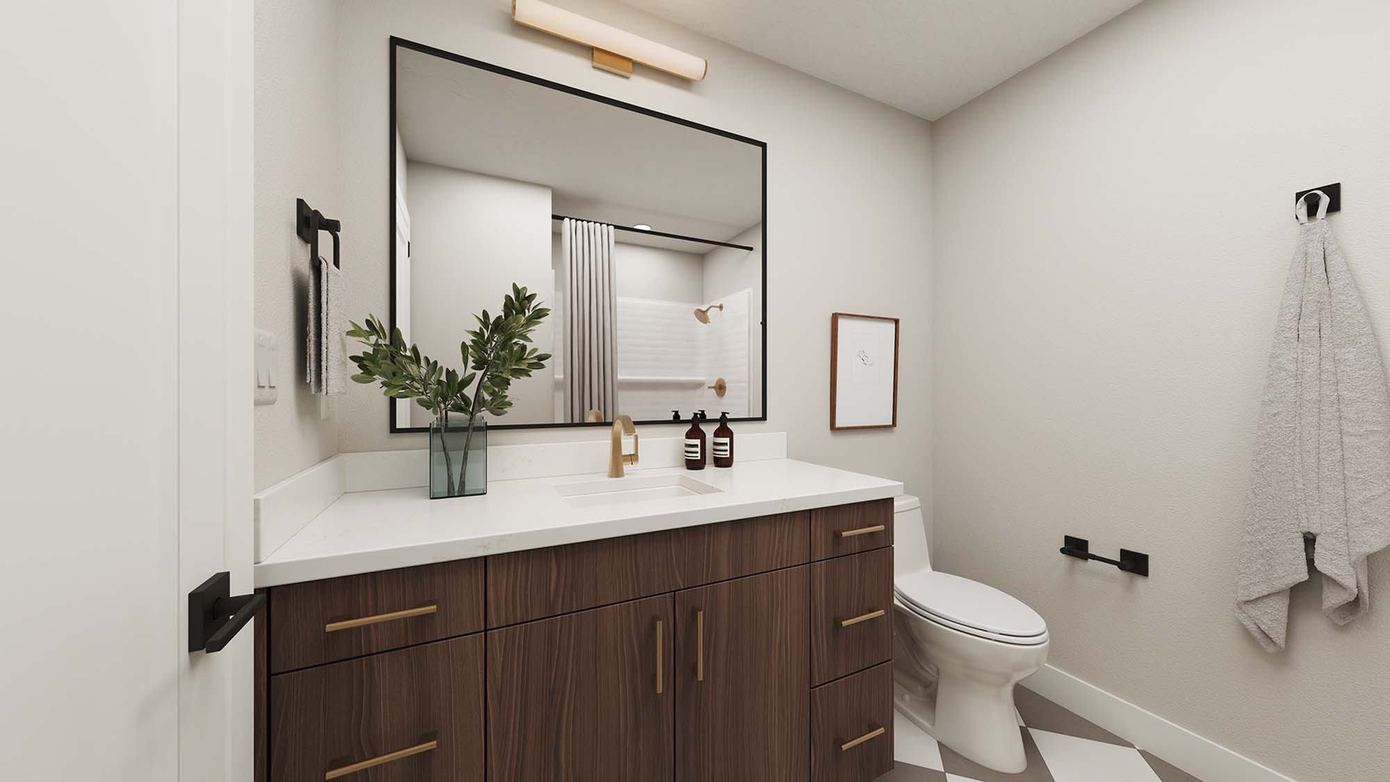 Bathroom 1 – Package A | Cedar at Vera in Santa Clara, Utah by Cole West