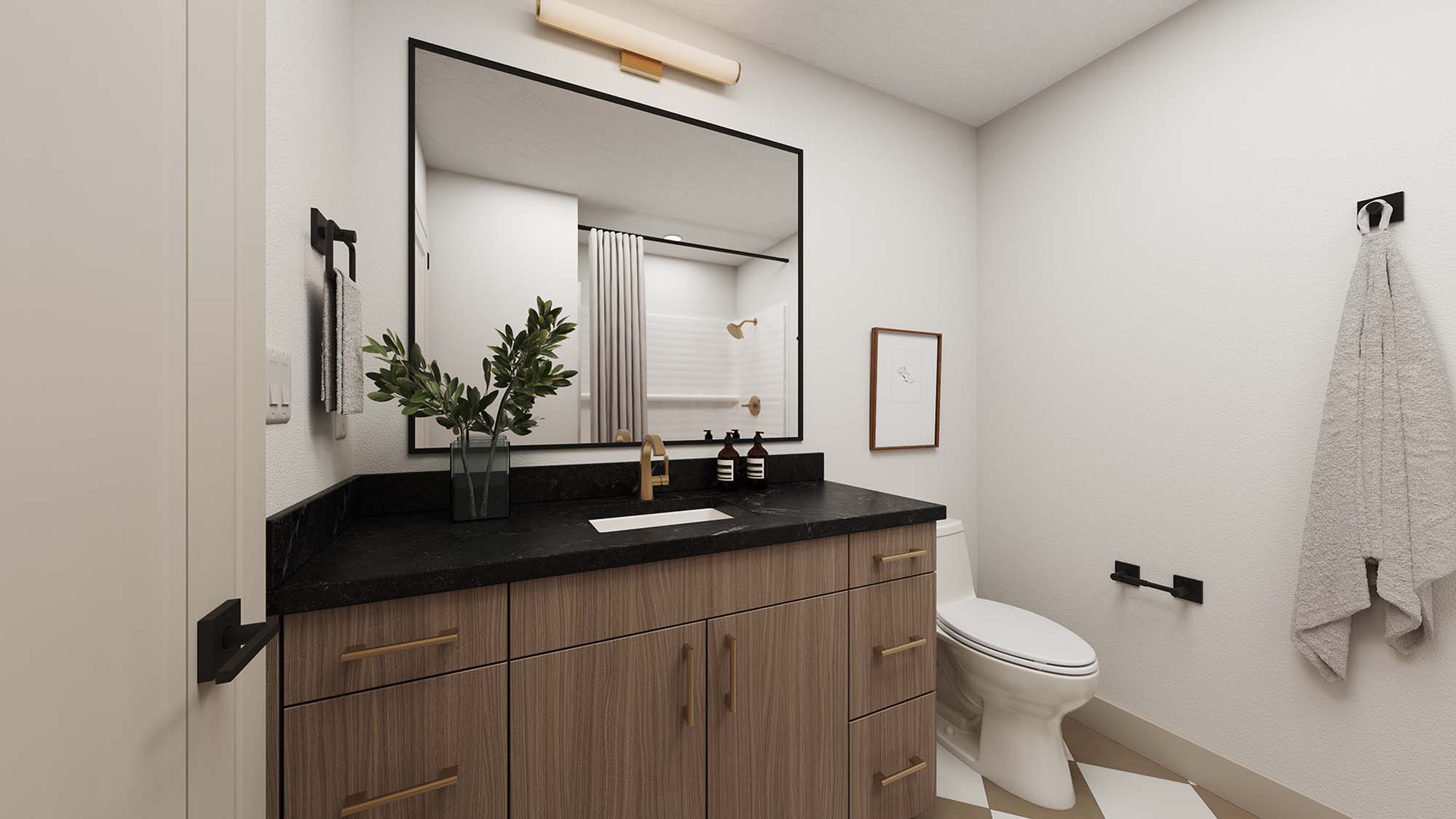 Secondary Bathroom – Package C | Cedar at Vera in Santa Clara, Utah by Cole West